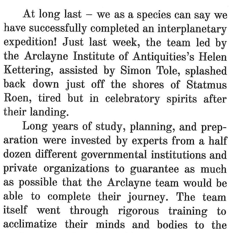 First Successful Interplanetary Expedition Completed!