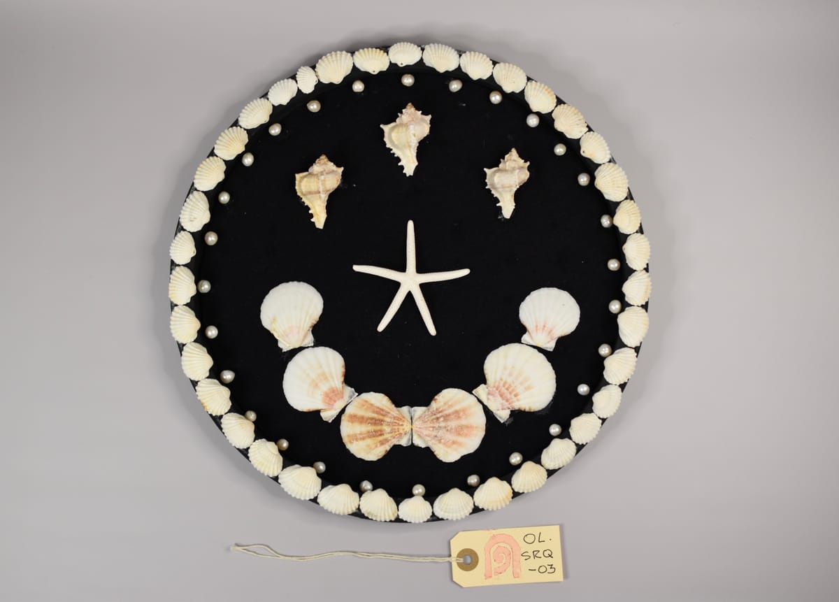 Shell Mosaic of Solway Family Crest (Velthurin Row)