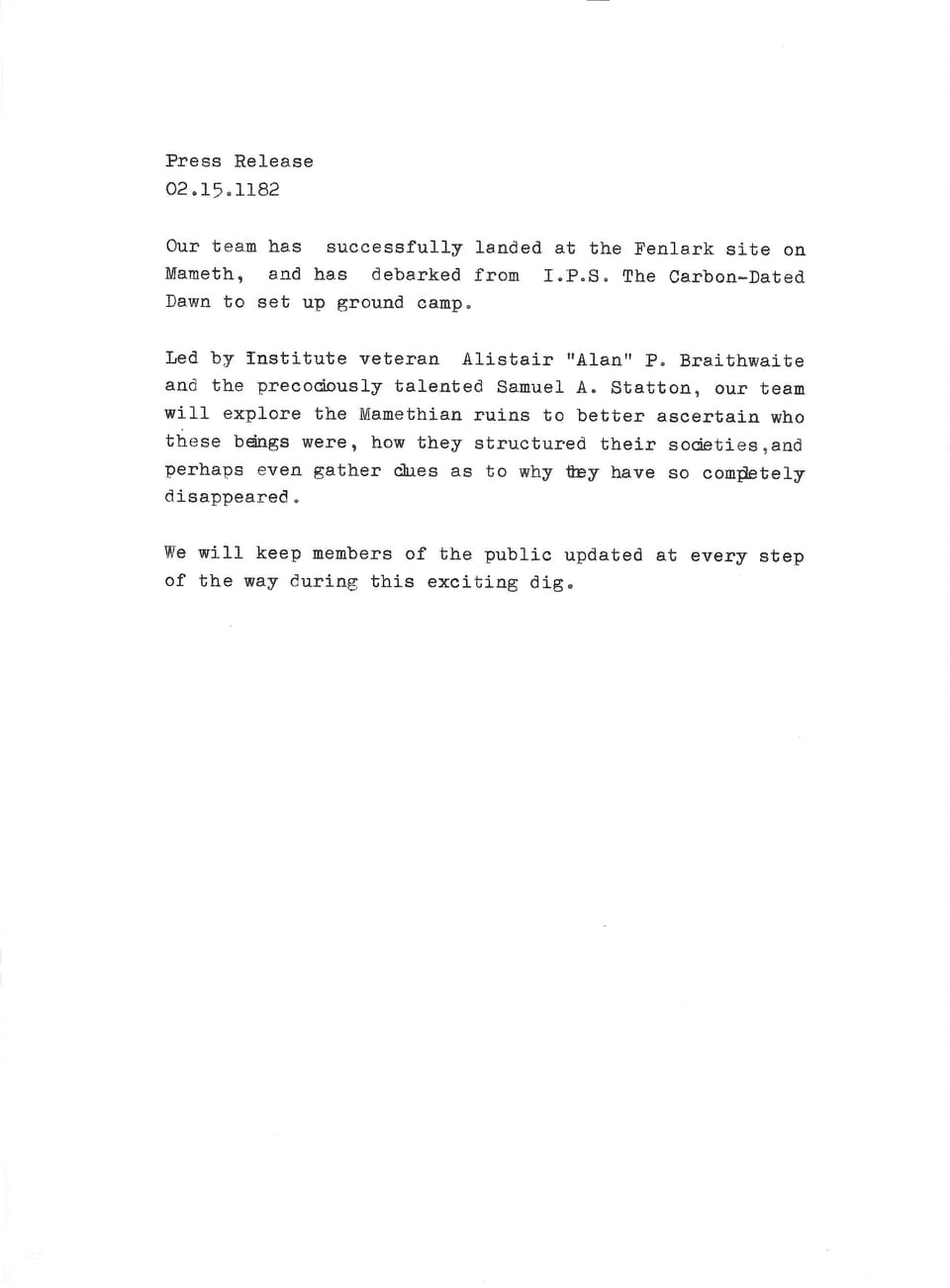 Press Release 02.15.1182